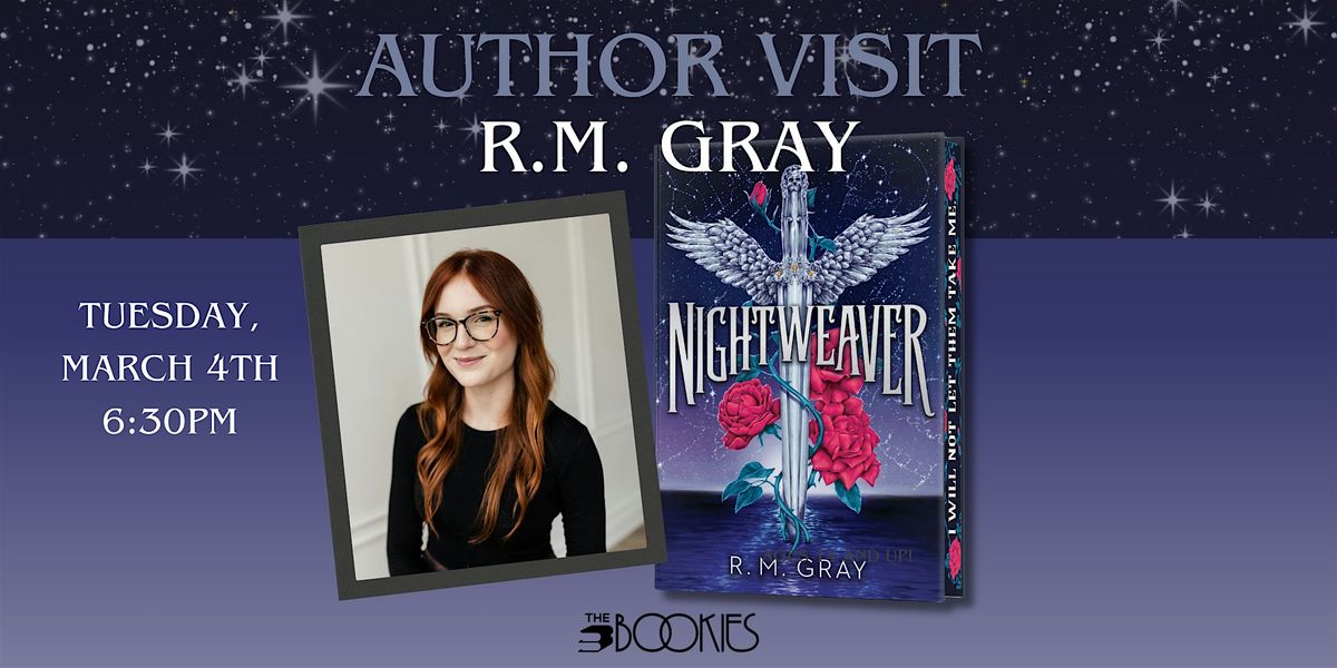 Author Visit with exciting young adult writer, R.M. Gray