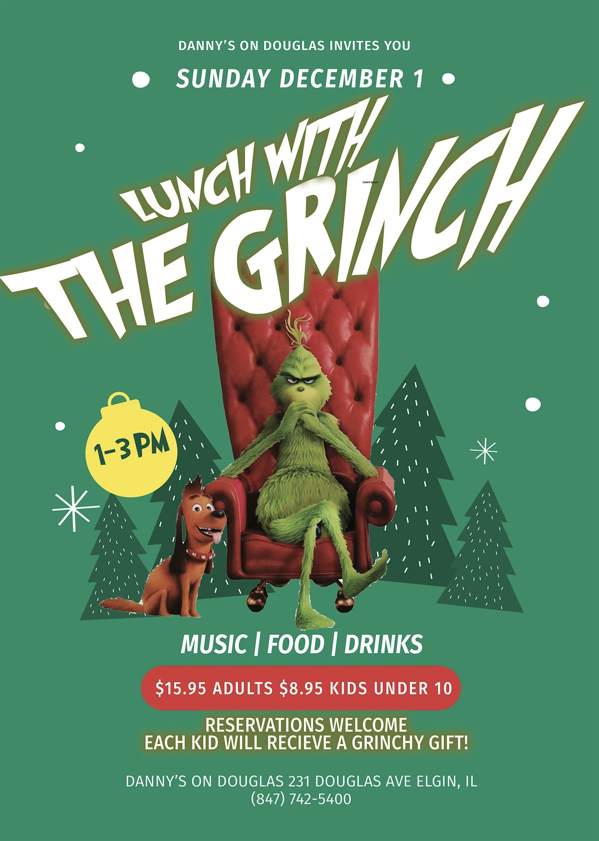 Lunch with the Grinch!