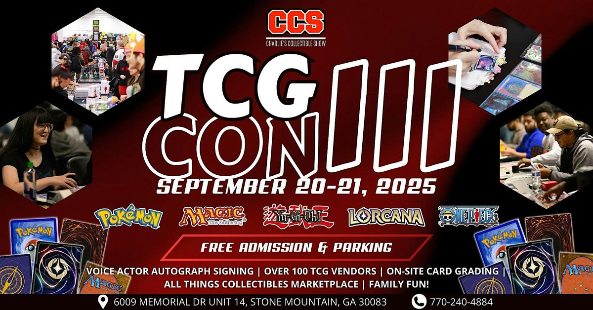 CCS TCG CON III