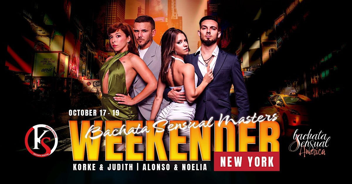 Bachata Sensual Masters Weekender New York 2025