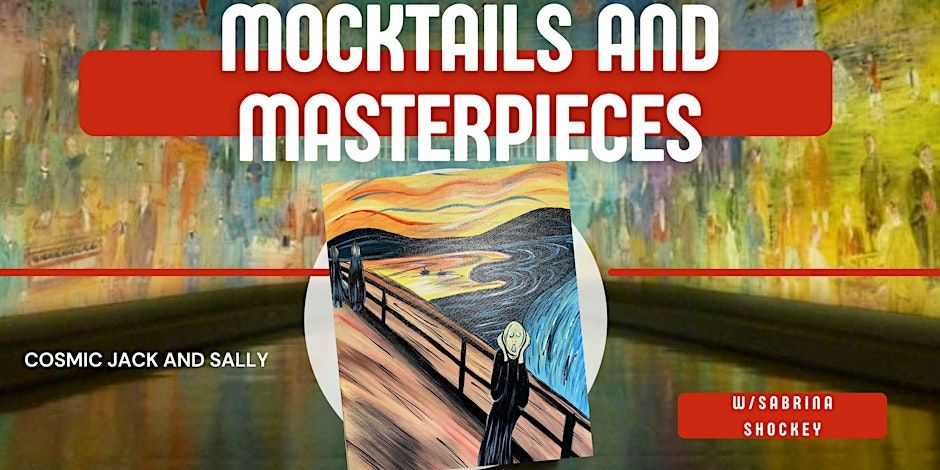 Mocktails and Masterpieces-The Scream