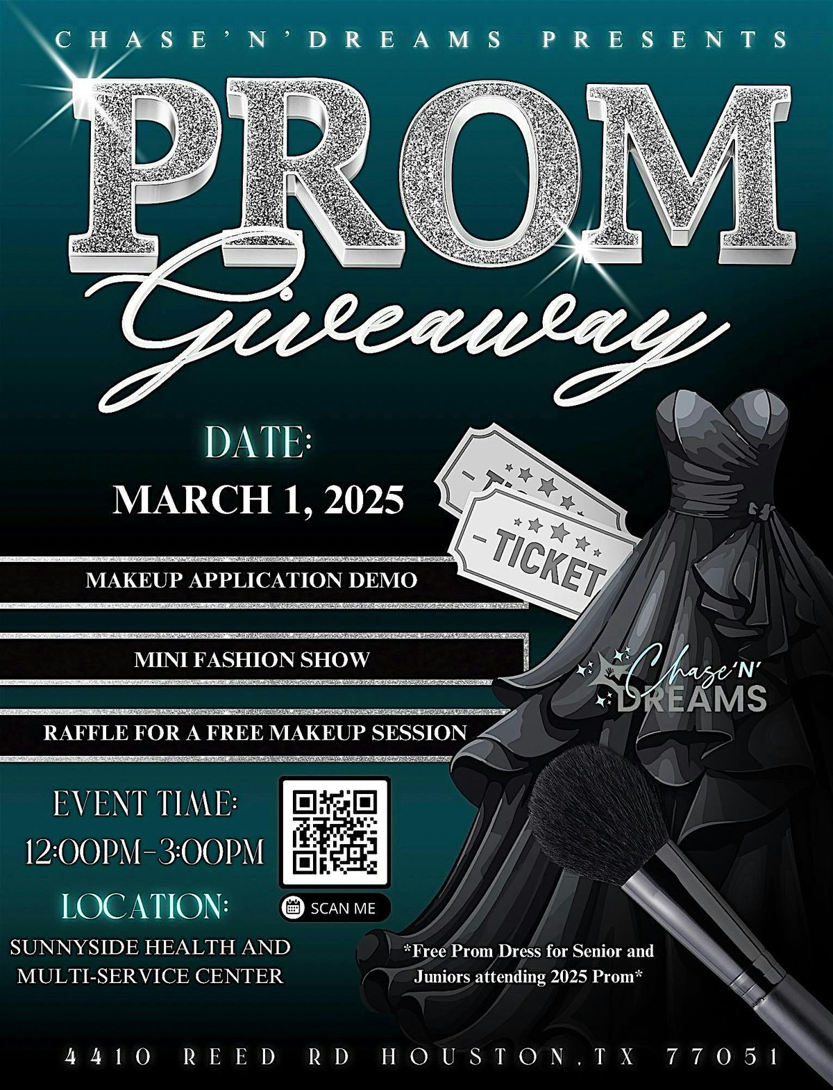 Chase'N'Dreams presents Prom Dress Shopping Experience