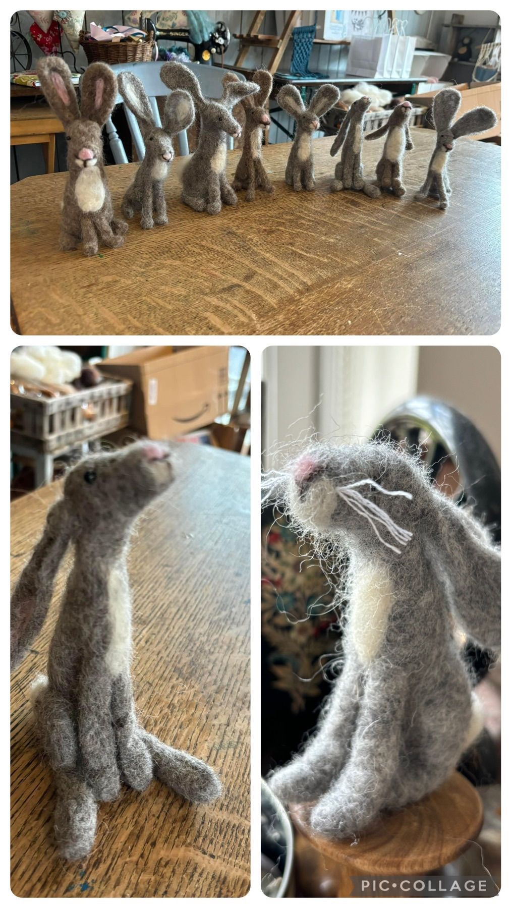 Hare Needle Felting Workshop   