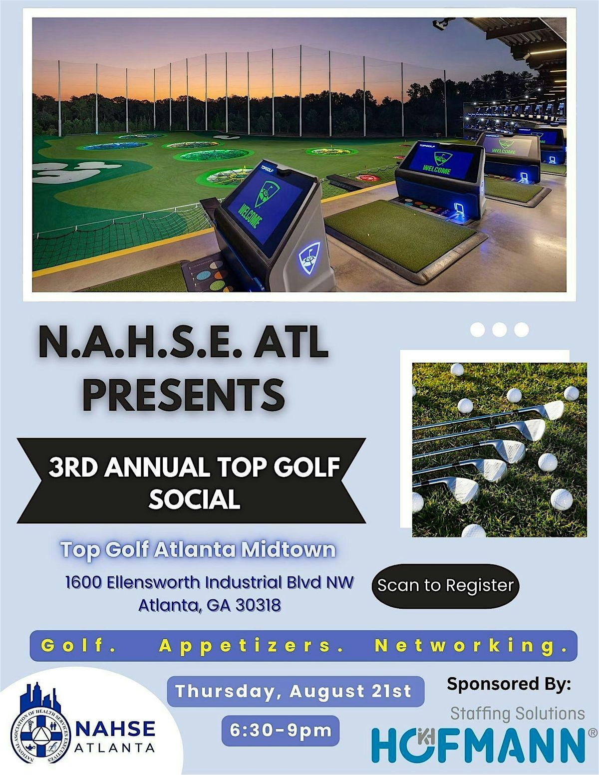 NAHSE Atlanta 3rd Annual Top Golf Summer Social