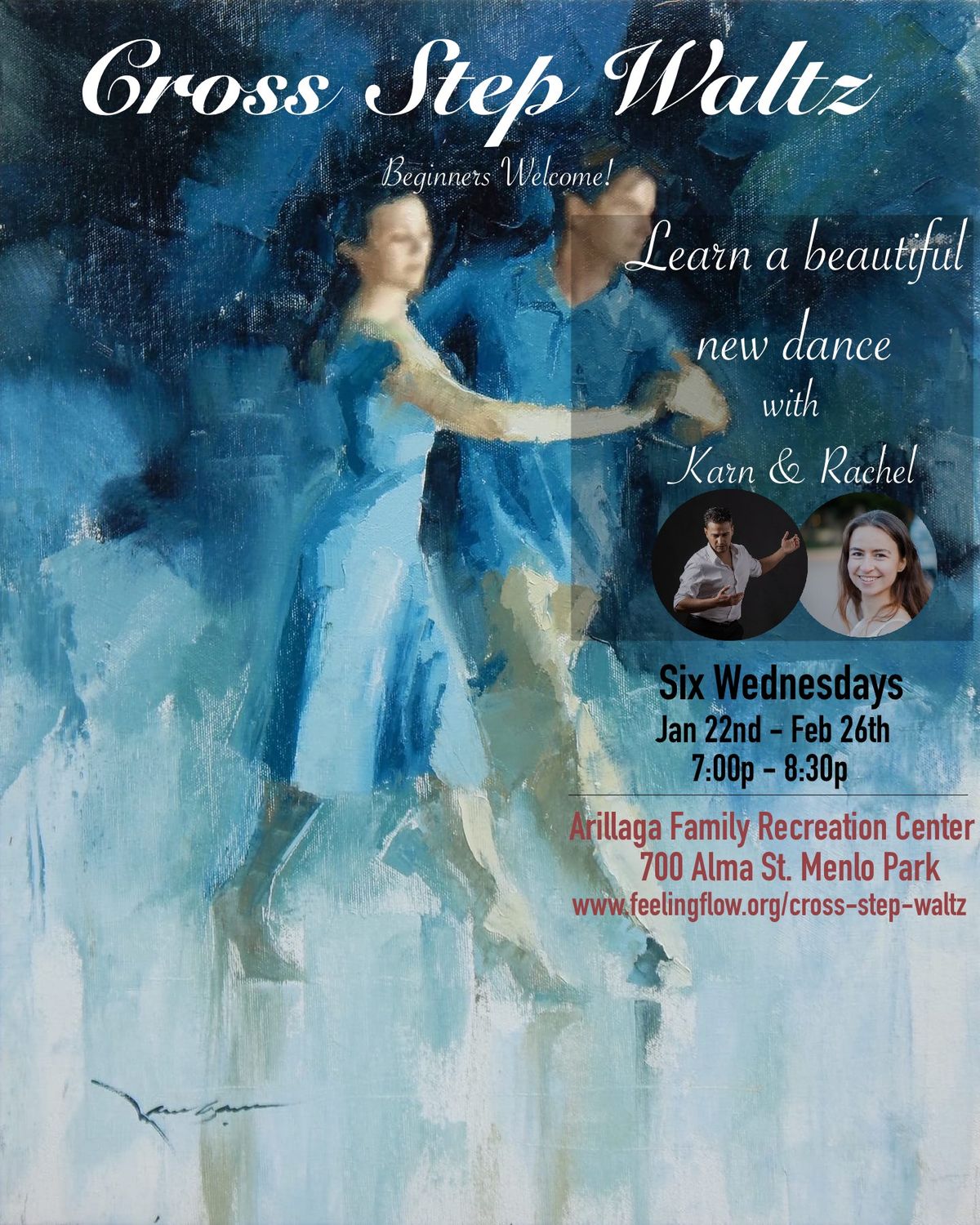 Learn to Waltz! 6 Wednesdays in Menlo Park!