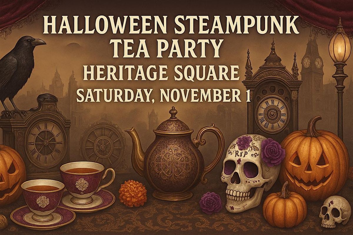 Halloween\/Steampunk Themed Tea