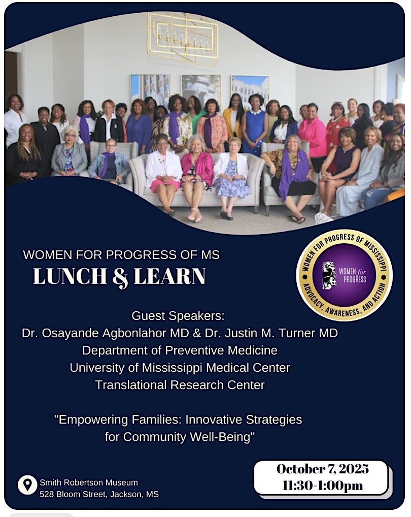 Women for Progress - October Lunch & Learn