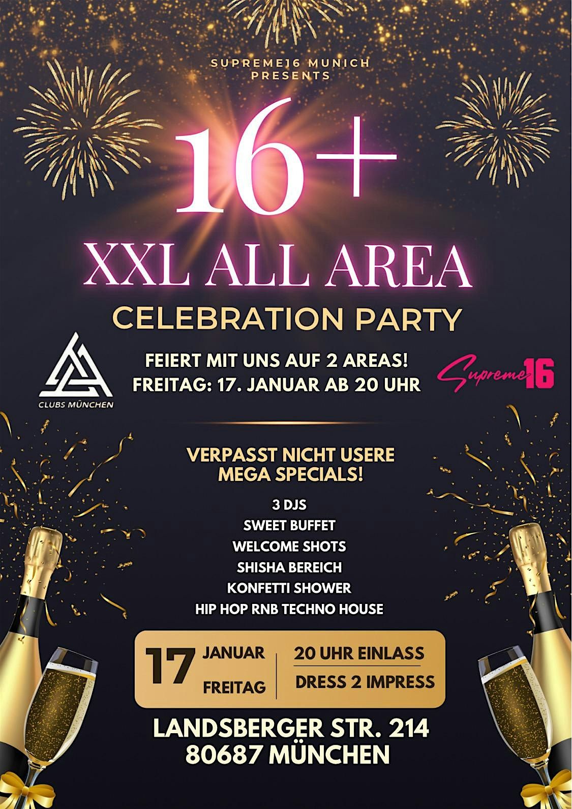 XXL- ALL AREA PARTY AB 16