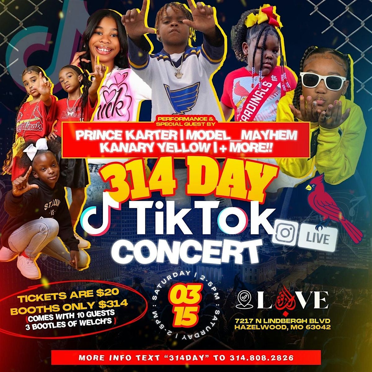 314 DAY TikTok Concert