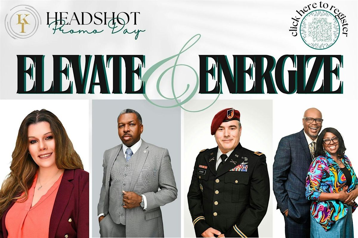 Elevate & Energize - Headshot Event Day