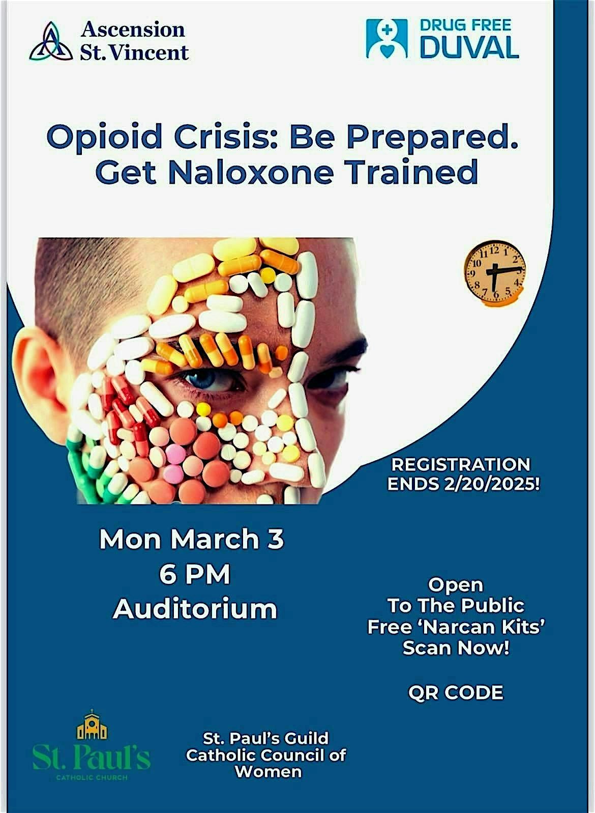 Opioid Crisis: Be Prepared. Get Naloxone Trained