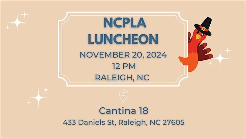 Triangle NCPLA Luncheon