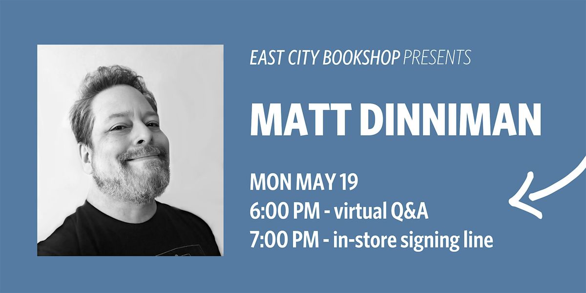 Virtual Q&A, In-Store Signing Line: Matt Dinniman, Dungeon Crawler Carl