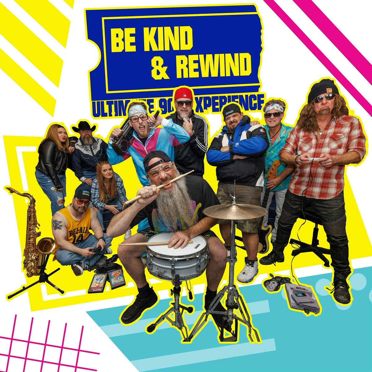 Be Kind & Rewind - Ultimate 90s Experience w\/ Free Beer the Band