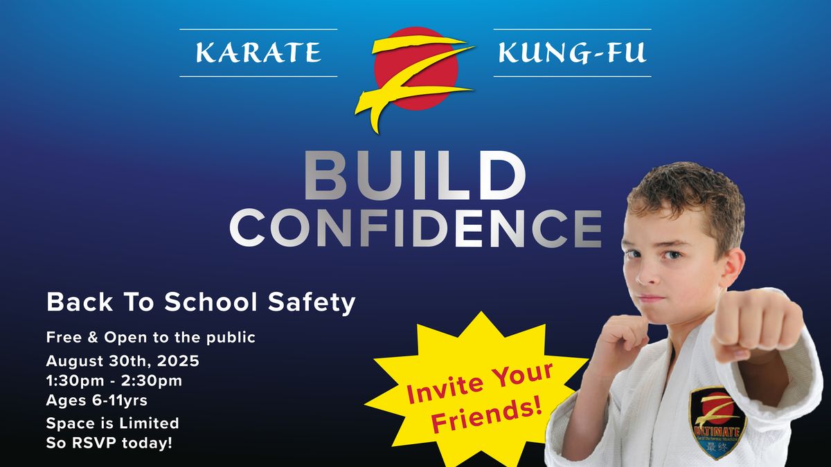 Kids Back to School Safety Class!