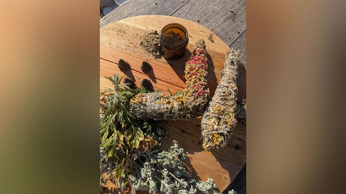 Herbal incense workshop making