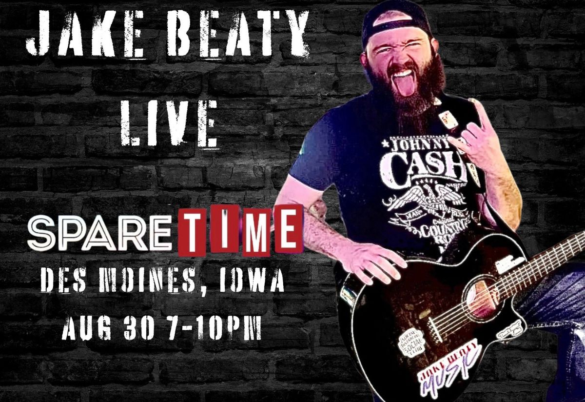 Jake Beaty: LIVE at Spare Time Des Moines