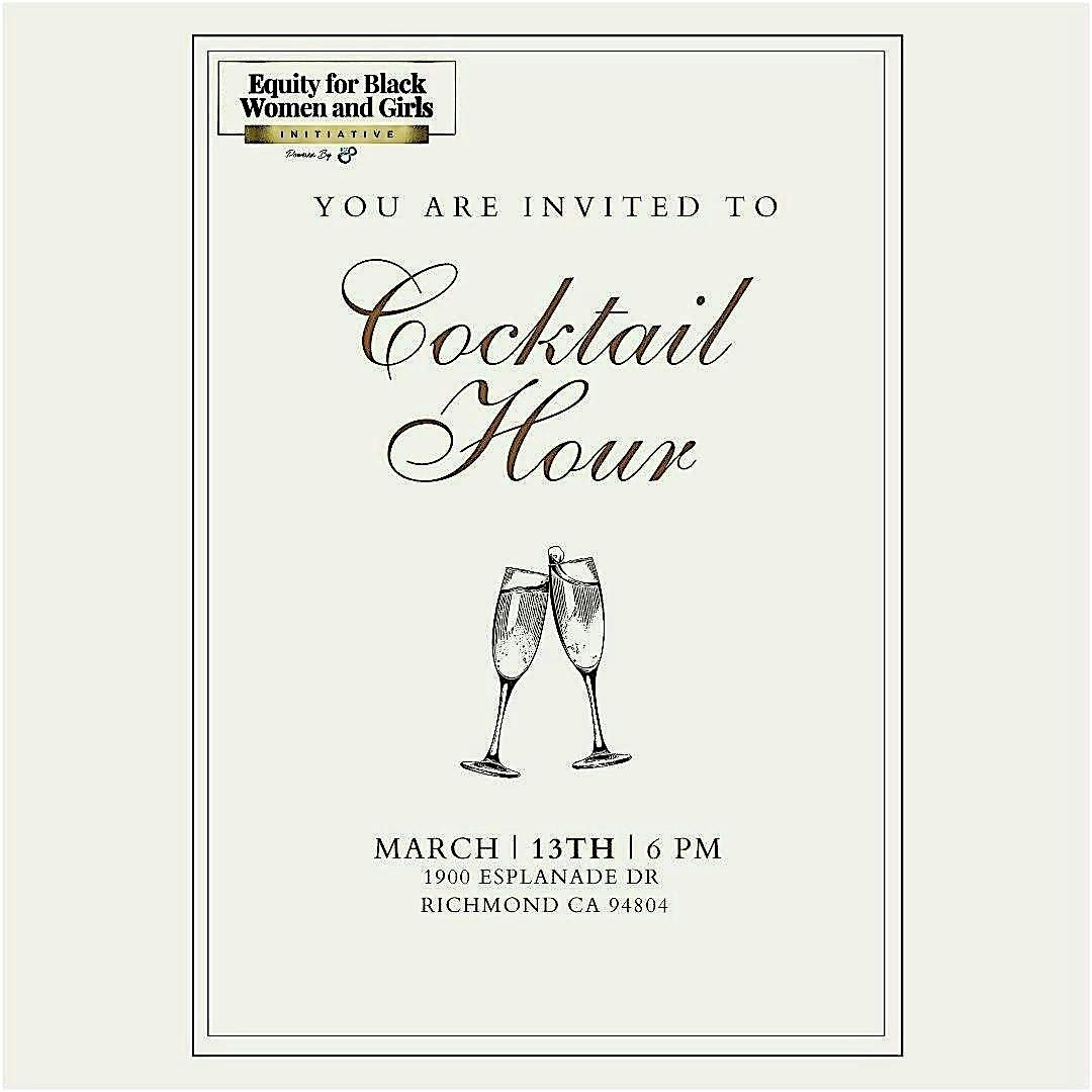 Equity for Black Women and Girls Fundraiser Cocktail Hour