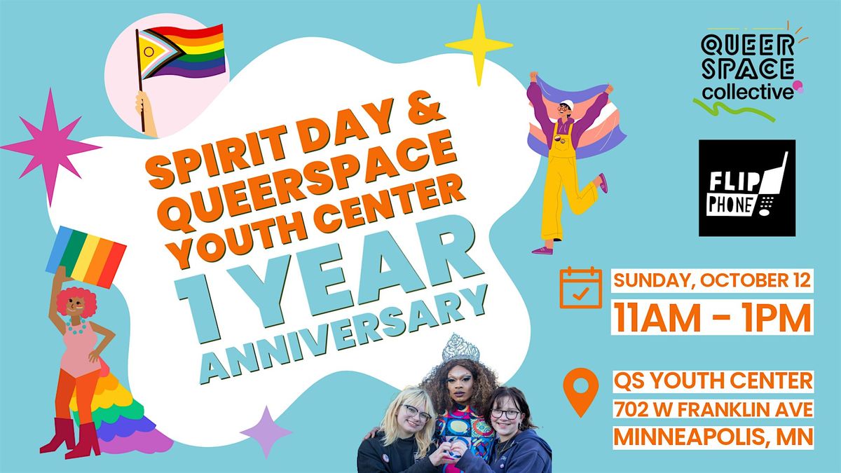 Spirit Day & QUEERSPACE Youth Center One-Year Anniversary