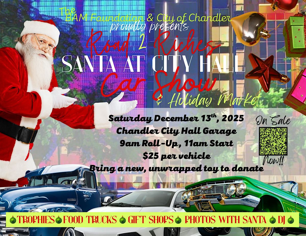 Santa at City Hall | Car Show & Holiday Market