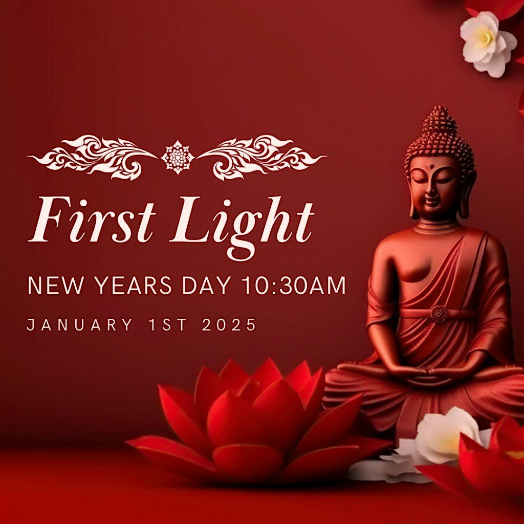 First Light: Lamp Offering to Welcome the New Year