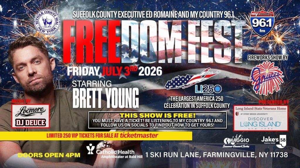 Freedom Fest 2026 Tickets, Catholic Health Amphitheater at Bald Hill ...