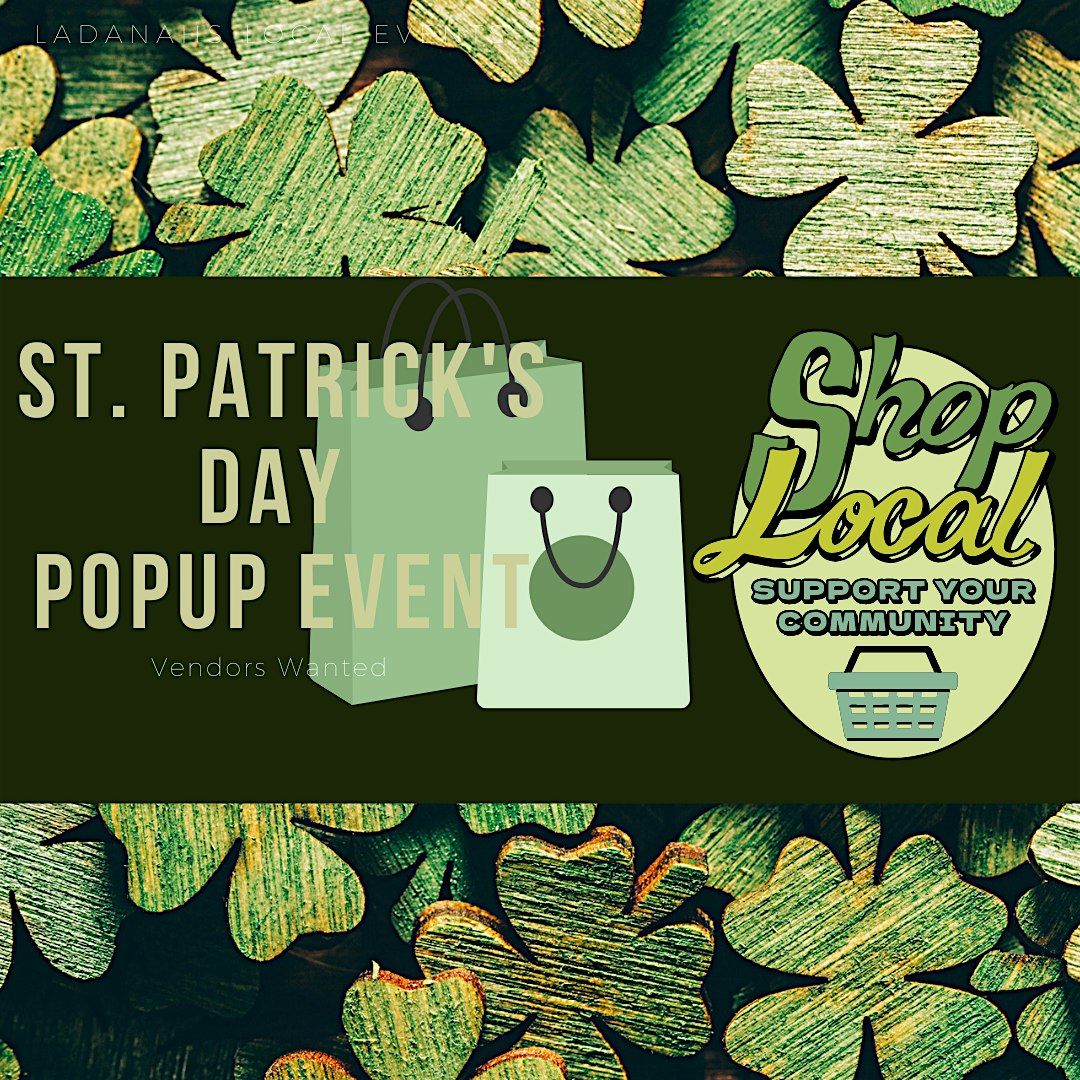 St Patrick's Day PopUp Event