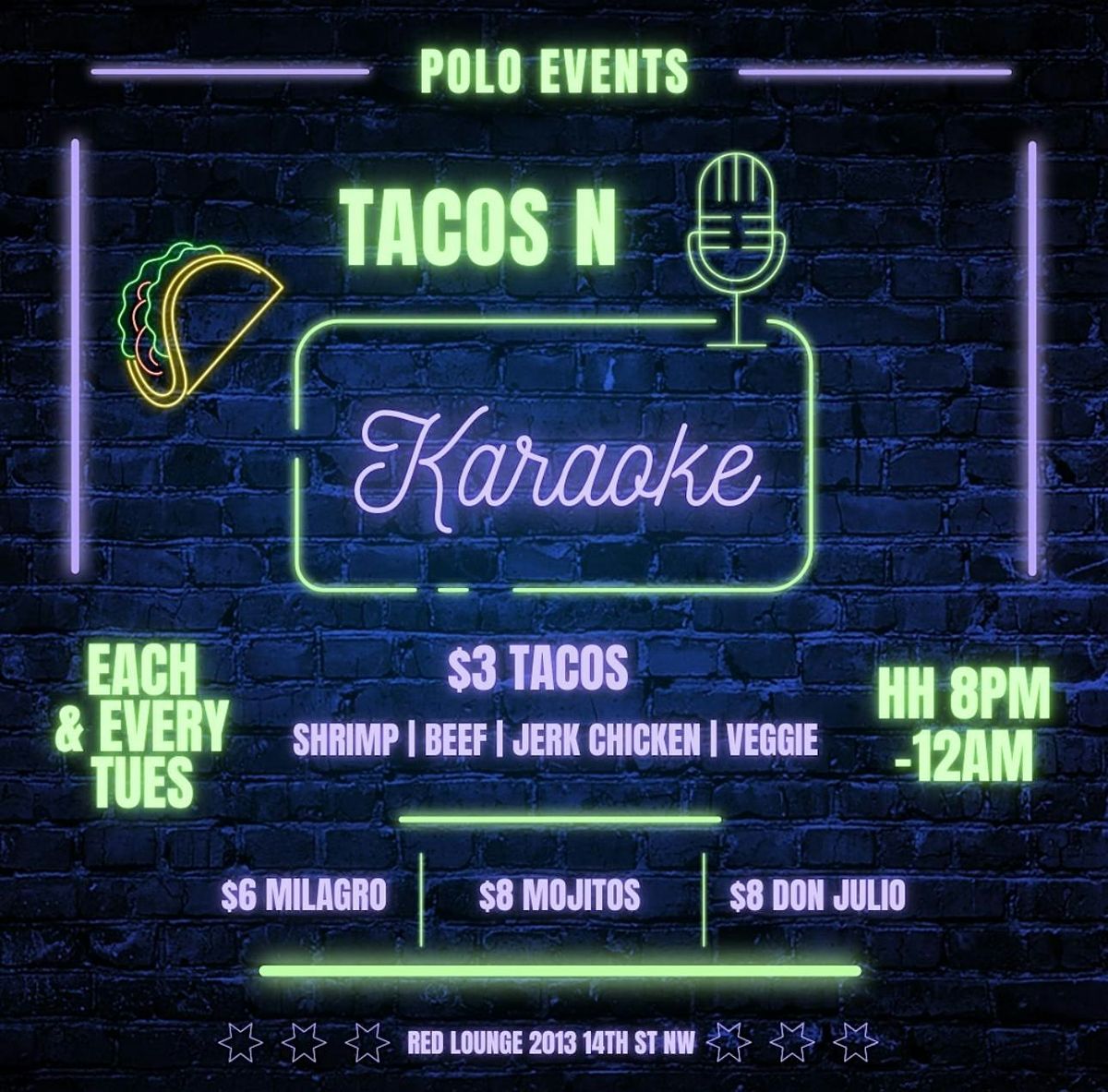 Karaoke Taco Tuesdays