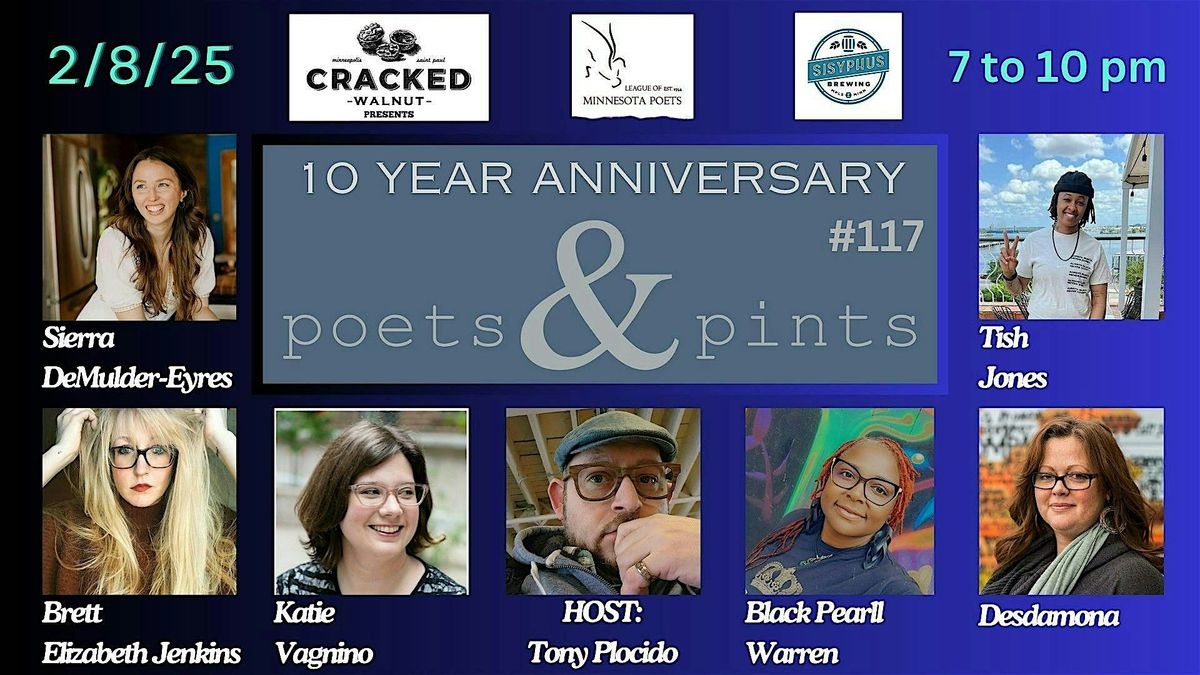 Poets & Pints - 10 Year Anniversary Special