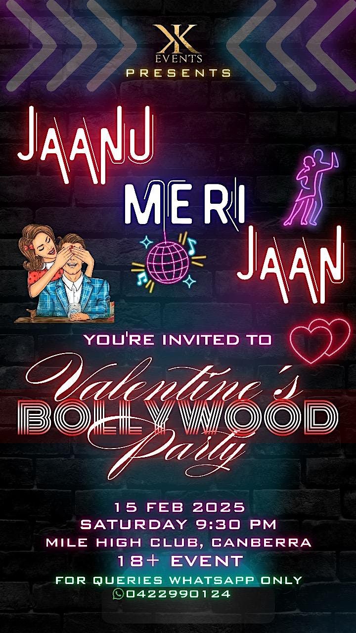 Jaanu Meri Jaan - Valentine's Bollywood Party