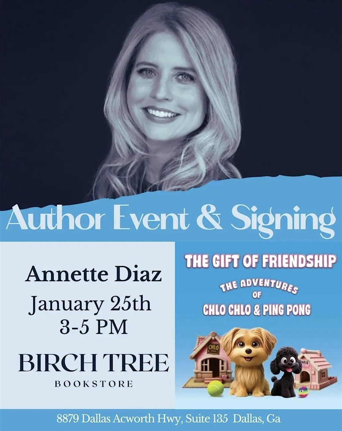 Story Time & Book Signing with children\u2019s author Annette Diaz