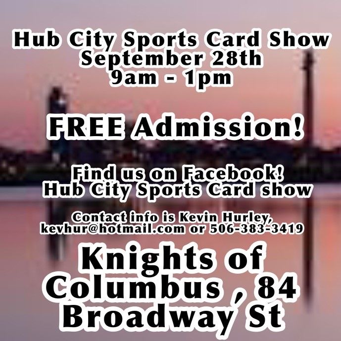 Hub City Sports Card show