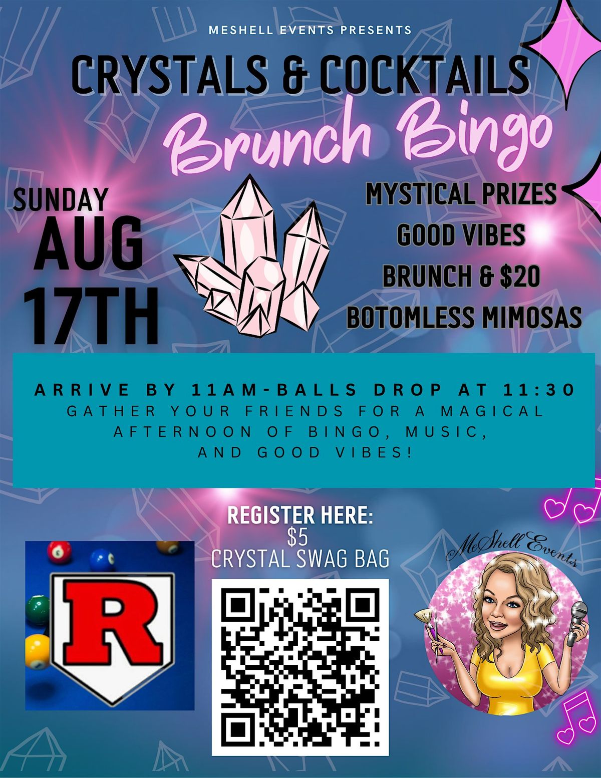ADULT Brunch Game Bingo at Rookie's Parma Hts