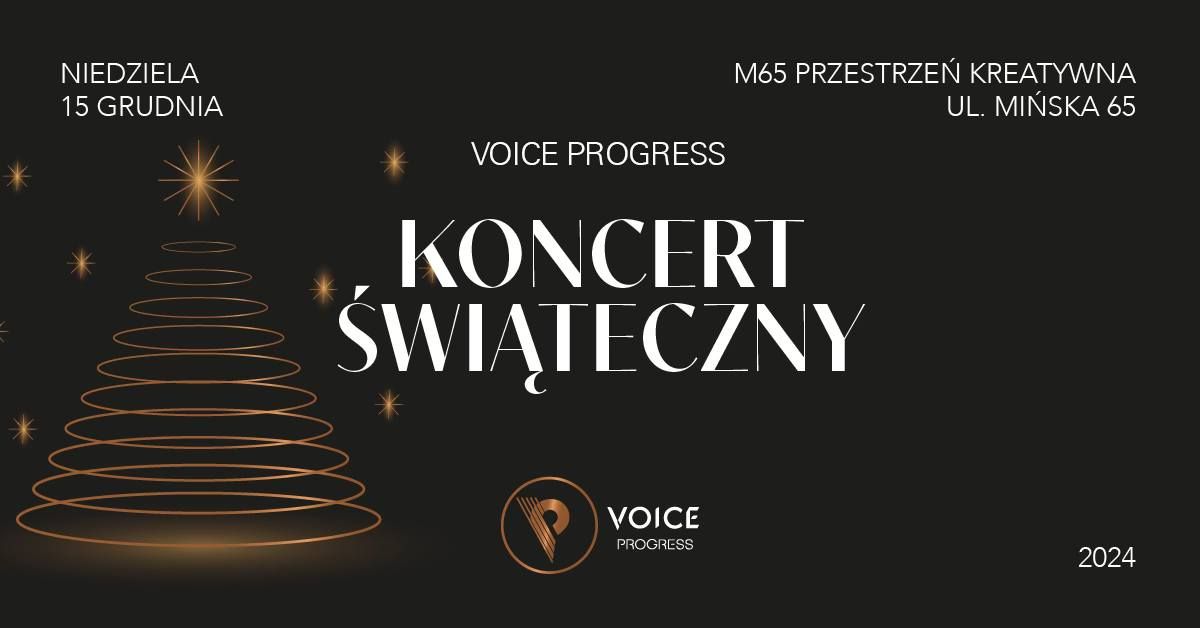 Koncert \u015awi\u0105teczny Voice Progress