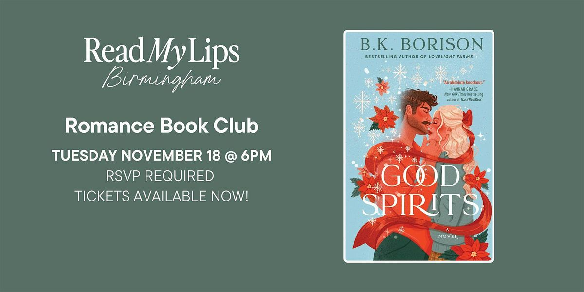 Read My Lips Birmingham Romance Book Club