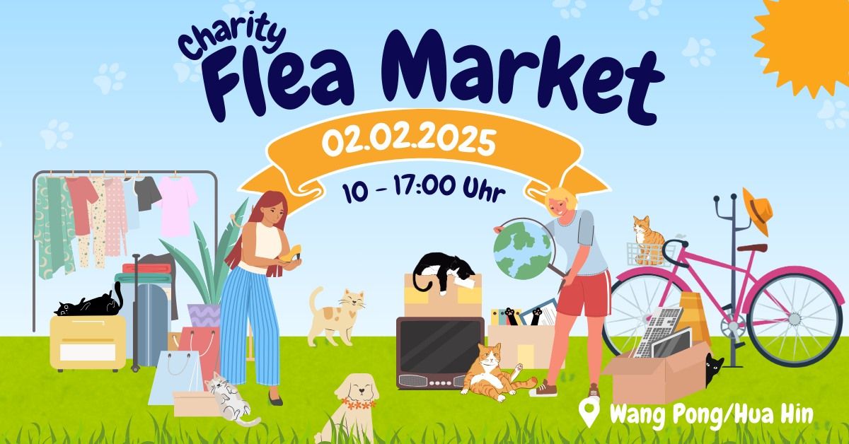 Come to our first Charity Flea Market!