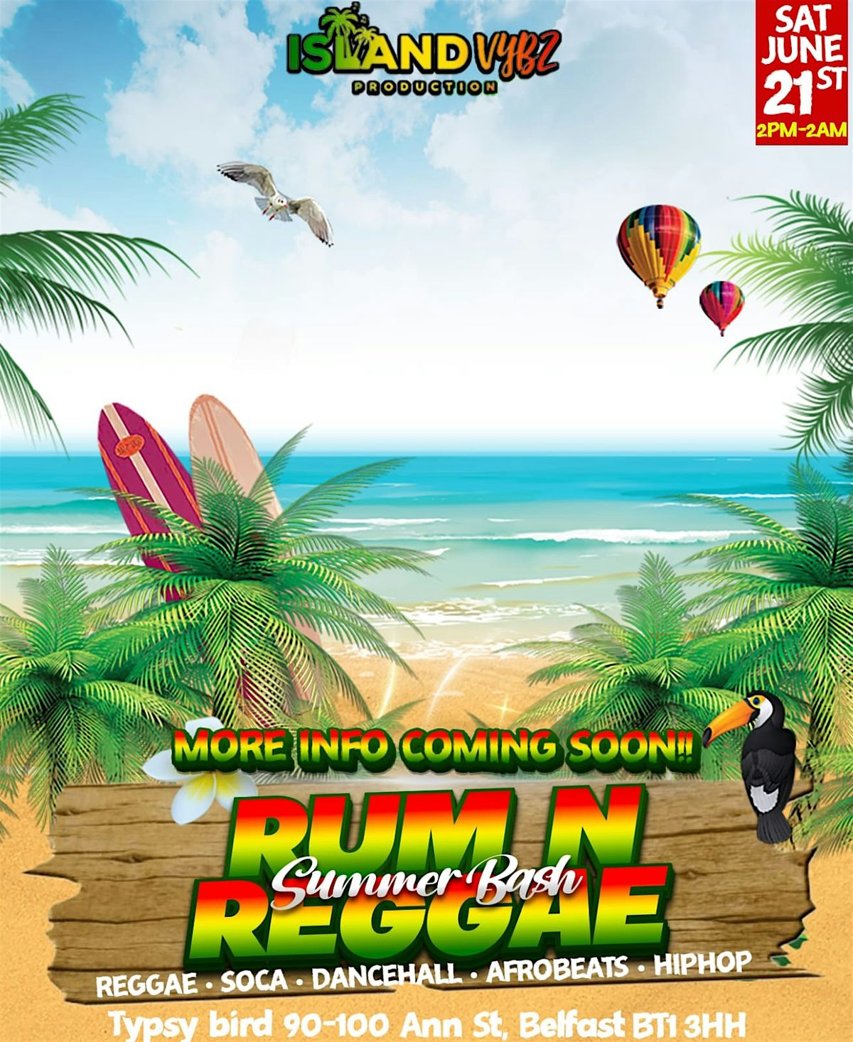 Rum N Reggae Summer Bash