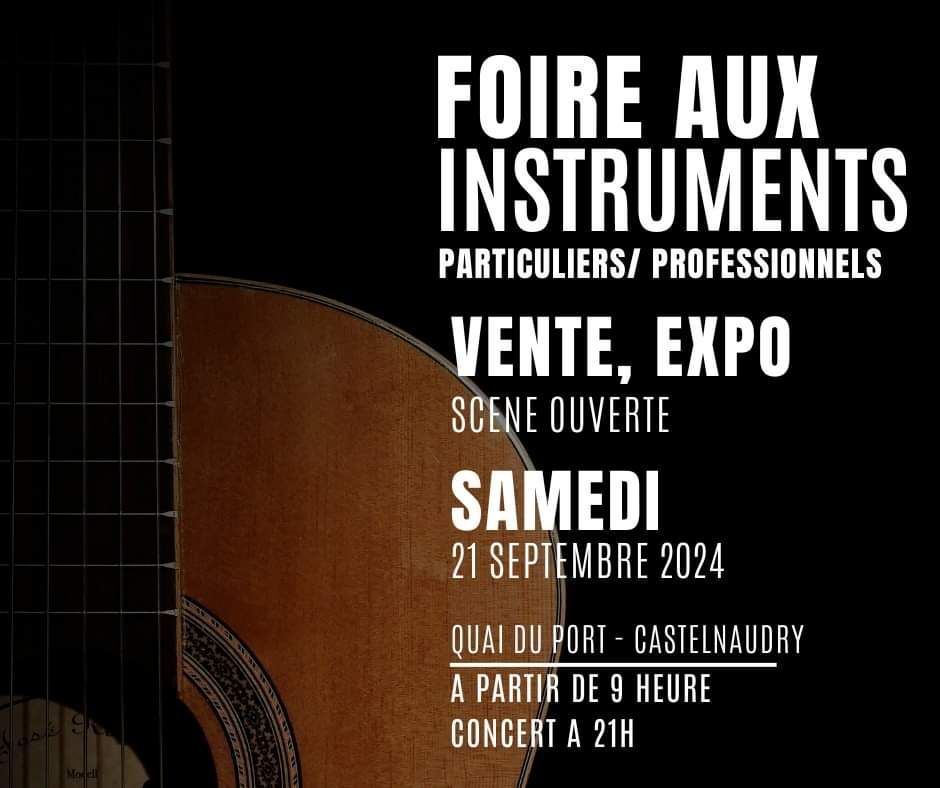 Foire aux instruments 