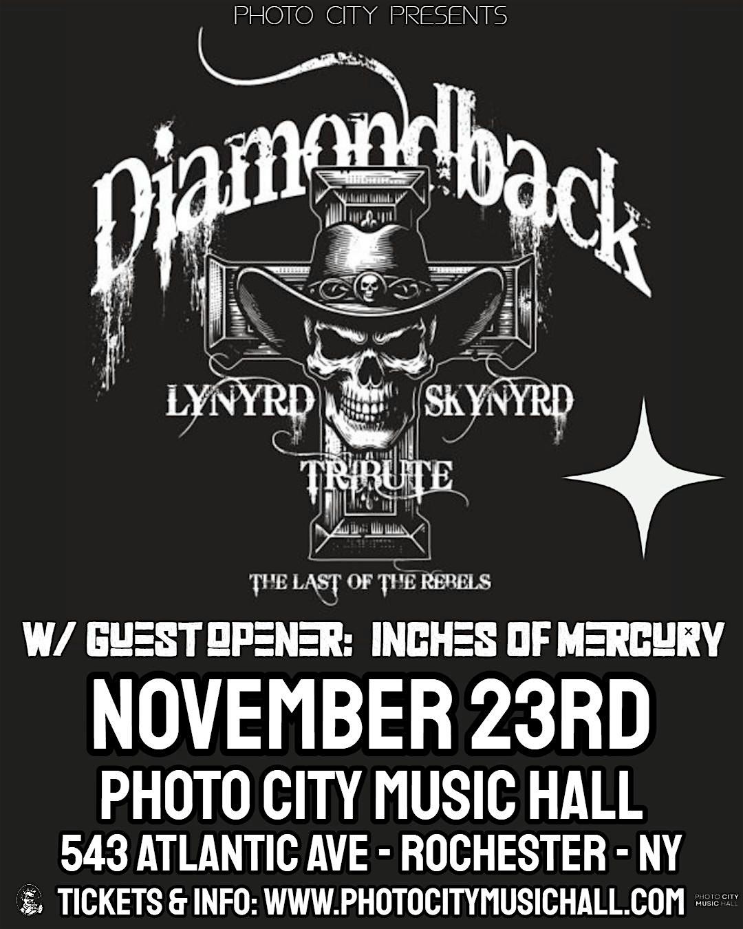 Diamondback - A Tribute to Lynyrd Skynyrd - Rochester, NY