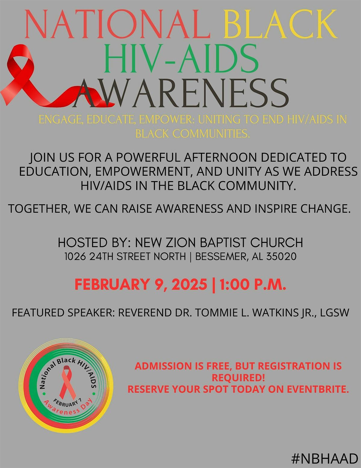 National Black HIV-AIDS Awareness Event