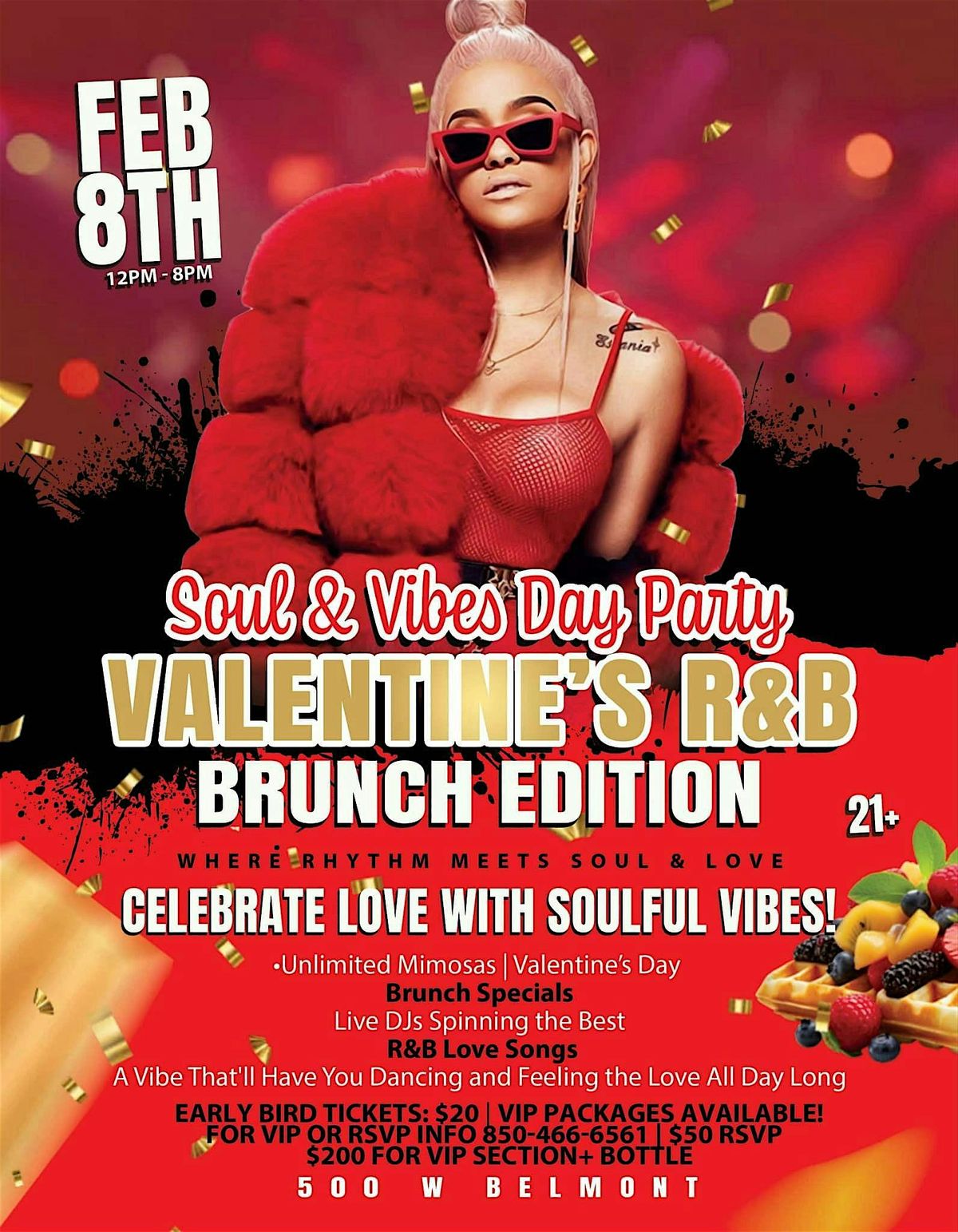 Soul & Vibes Day Party Valentine's R&B Brunch Edition