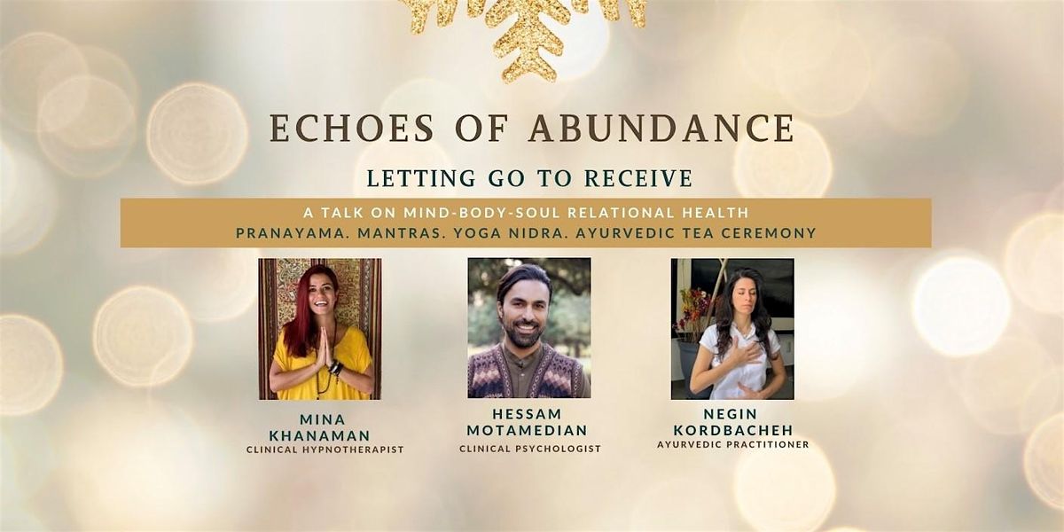 Echos of Abundance:  Letting Go To Receive