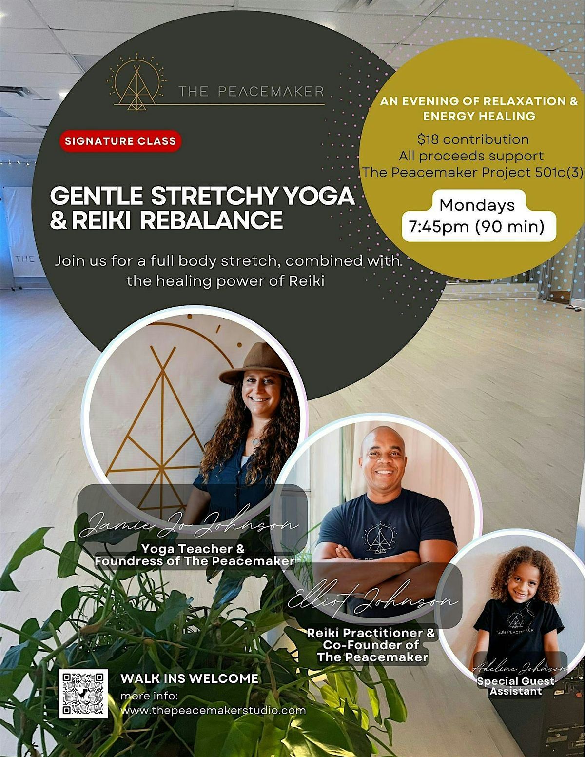 Gentle Stretchy Yoga and Reiki Rebalance