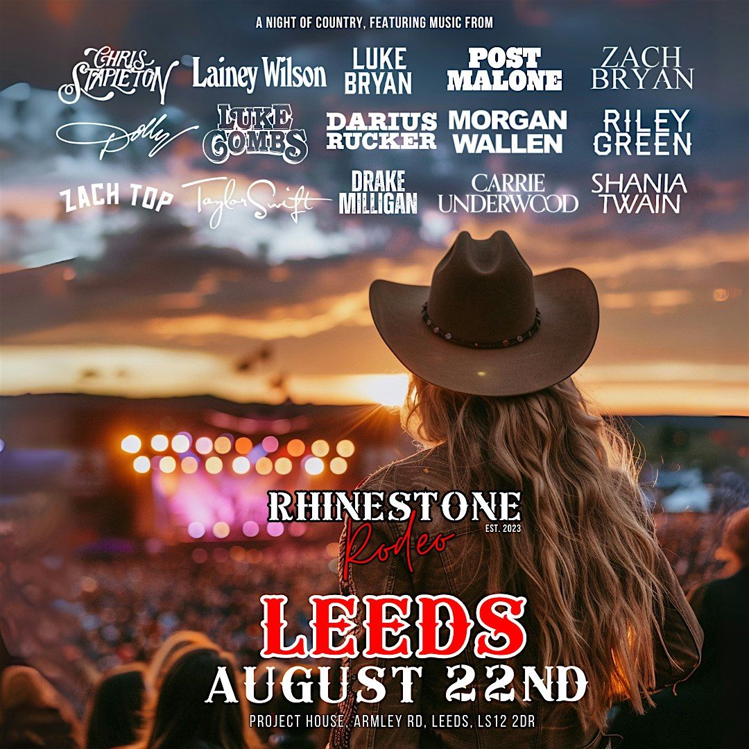 Rhinestone Rodeo: County Music Day party - Leeds, 22nd August