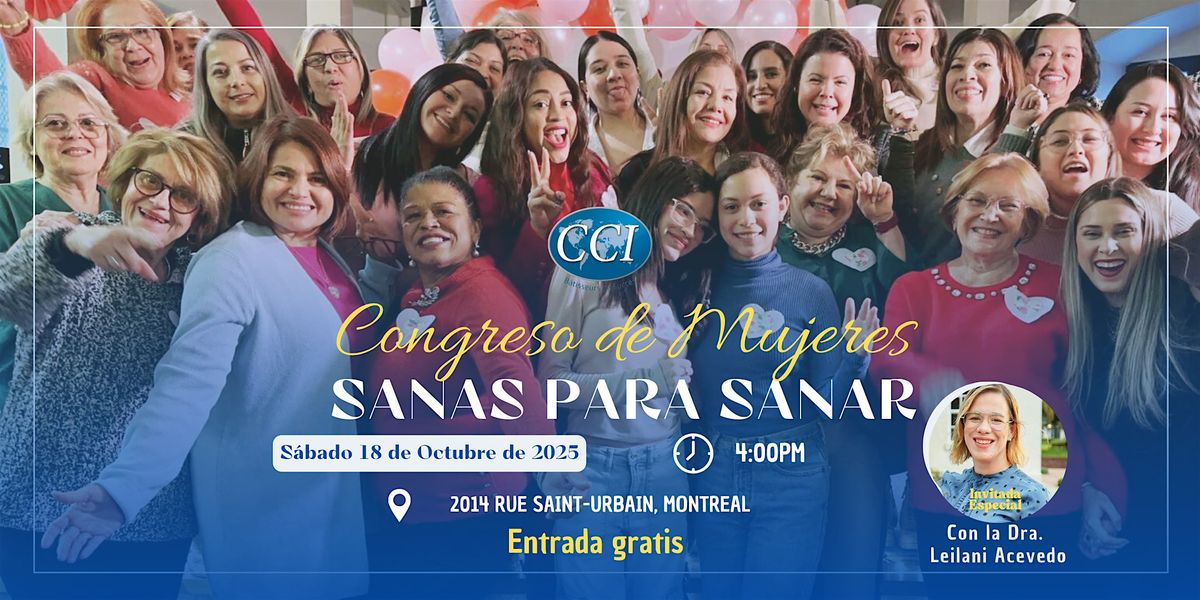 Congreso de Mujeres: Sanas para Sanar