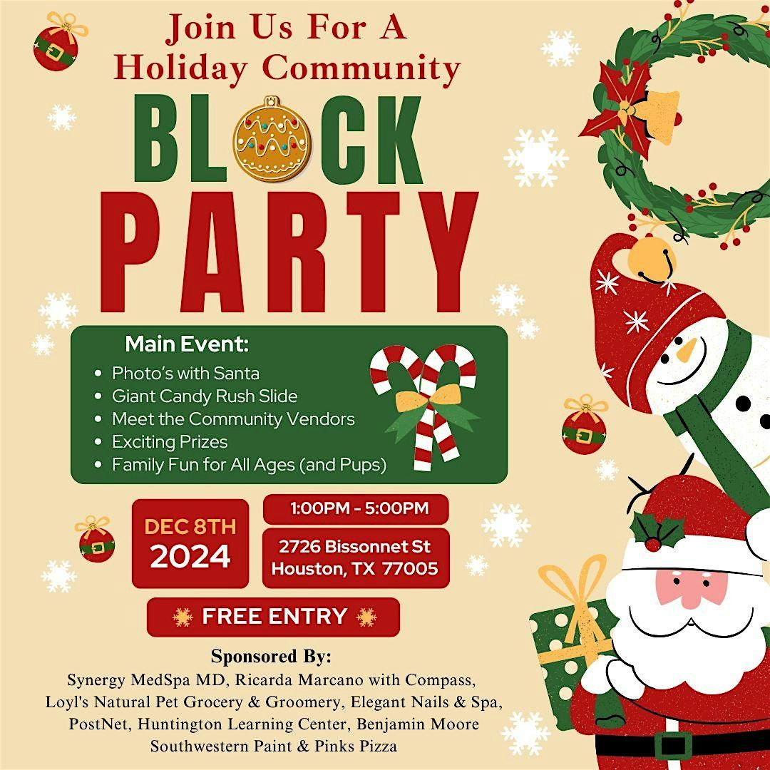 Holiday Community Block Party