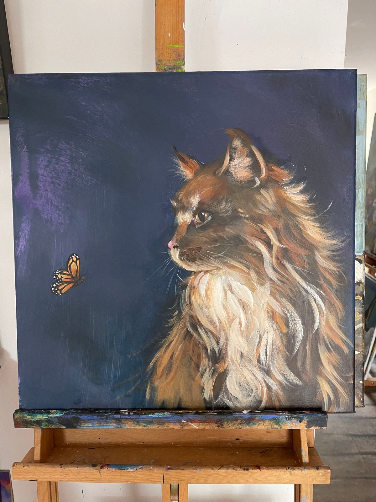 How to paint your cat - 1 day workshop with Sam Morris