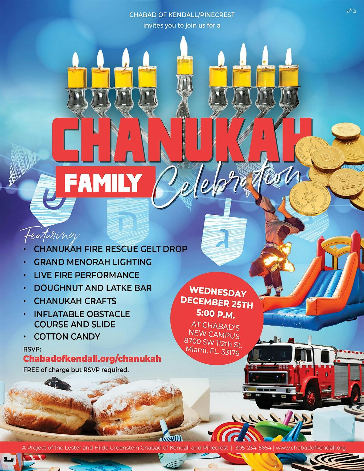 Chanukah Family Celebration!