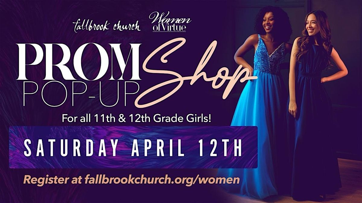 Women of Virtue Prom Pop-Up Shop