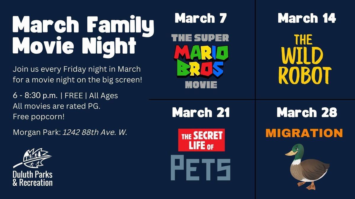 March Family Movie Night